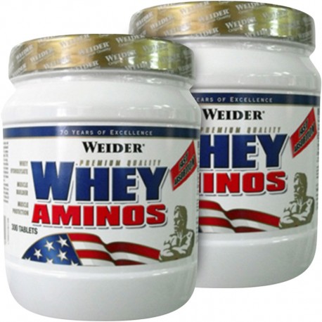 Whey Aminos 300 Tab. 2x1 - Weider