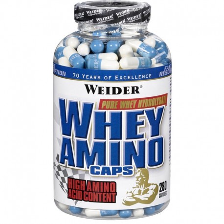 Whey Aminos 280 Caps - Weider
