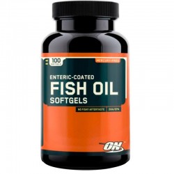 Enteric Coated Fish Oil 100 Softgels - Optimum Nutrition