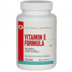 Vitamin E 400 I.E. 100 Gelcaps - Universal Nutrition