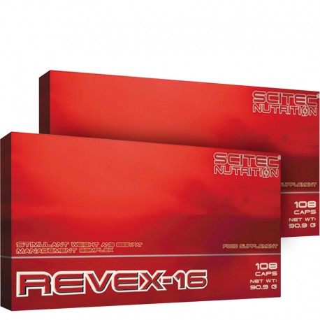 Quemagrasas 2x1 Revex-16 108 Caps - Scitec Nutrition