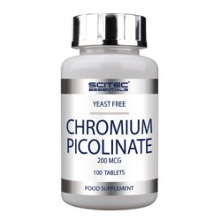 Chromium Picolinate 100 Tabs - Scitec Nutrition