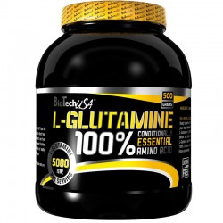 100% L-Glutamine 500Gr - Bio tech usa