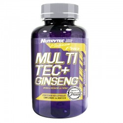Vitaminas Multitec + Ginseng 60 Caps - Nutrybec