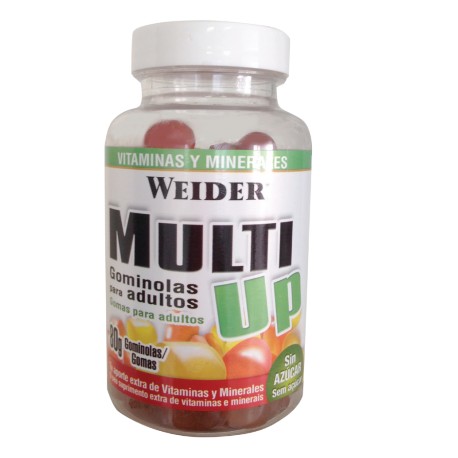 Vitaminas y Minerales Multi Up 80 Gummies - Weider